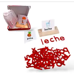 GENERICO - Juego didáctico de ortografía Montessori