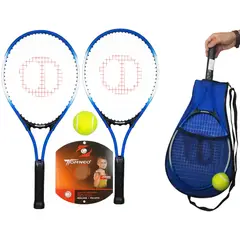 GENERICO - RAQUETAS TENIS MÁS PELOTA IMPORTADA PARA JUNIOR