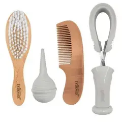 DR BROWNS - CEPILLO -PEINE -LIMPIADOR NASAL Y TIJERAS DE UÑAS PARA BEBE