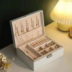 GENERICO - ORGANIZADOR DE JOYAS COLOR BLANCO