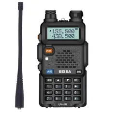 SEISA - Walkie Talkie - Radio Hasta 5Km - Incluye Manos Libres Seisa