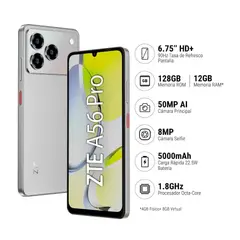 ZTE - BLADE A56 PRO 4+8GB +128GB GRIS