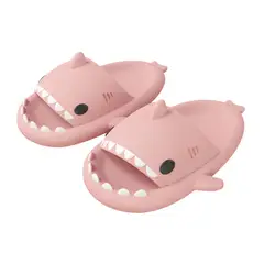 GENERICO - Sandalias tipo Baby Shark Niño Niña Unisex Goma EVA Rosa