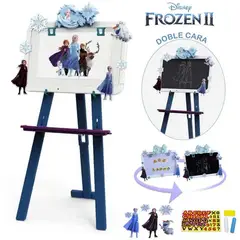 FROZEN - Set de Pizarra Reversible 2 en 1 FROZEN II