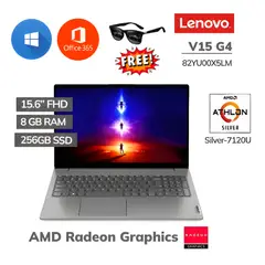 LENOVO - Notebook Lenovo V15 G4 AMN 156” FHD  AMD Athlon Silver 7120U  8GB RAM 256GB SSD