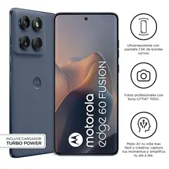MOTOROLA - Celular Moto Edge 60 Fusion 8GB 256GB Azul