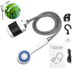 GENERICO - Ducha Portátil Recargable con Bomba Inalámbrica USB