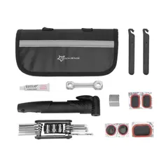 ROCKBROS - Kit de Herramientas para bicicletas con Inflador multifuncionales 16 en 1