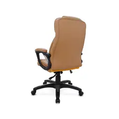 OFIDEAS - Silla Ergonómica City Cuero Café Ofideas