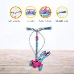 GENERICO - Scooter Tijera para niñas «FROZEN»