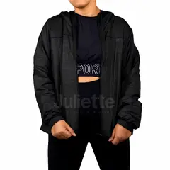GENERICO - CORTAVIENTO DEPORTIVO IMPERMEABLE COLOR ENTERO