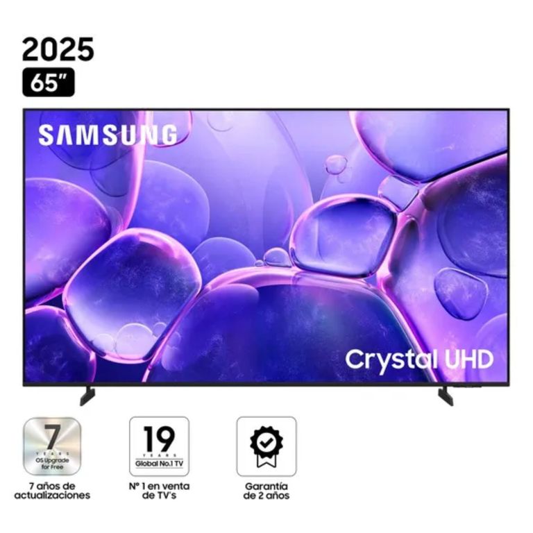 Televisor 65 Crystal UHD 4K 65U8000FGXPE Modelo 2025