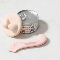 GENERICO - FlexiDuo - Abrelatas y sellador para Mascotas Rosado
