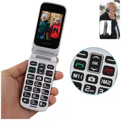 LESIA - Celular Lesia F1 Tapa 4g Boton sos Teclas grandes