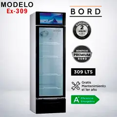 BORD - Vitrina Exhibidora Bord 309 Litros Ex309-M