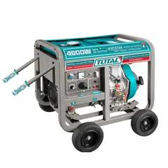Total Tools - Generador 4600W + Soldadora 180AMP DIESEL Total