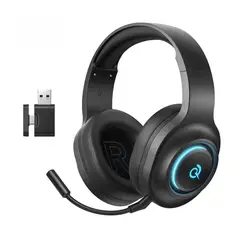 Qcy - QCY - Audífonos Inalámbricos Gamer HeroAD V200 triple conexión - Negro