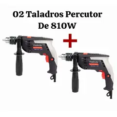 MAKUTE - DOS TALADROS PERCUTORES DE 810W
