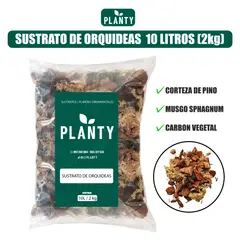 GENERICO - Sustrato Premium para orquideas - 10 Litros (2 kg)