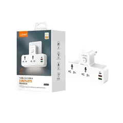 LDNIO - Extensión De Pared Ldnio Sc2311 Pd20w Usb Qc 3.0