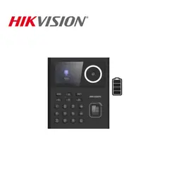 Hikvision - CONTROL DE ACCESO Y ASISTENCIA WIFI CON BATERIA - HK-DS-K1T320EFWX-B