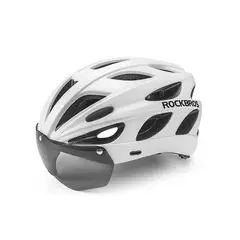 Rockbros - Casco Certificado Blanco TT-16 Rockbros