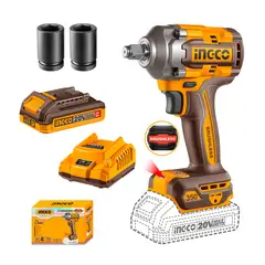 INGCO TOOLS - Llave De Impacto Inalámbrico 350nm Con Batcarg -ciwli20351