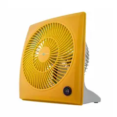 AIR MONSTER - Ventilador de Mesa 15729 Amarillo 9" de 40w