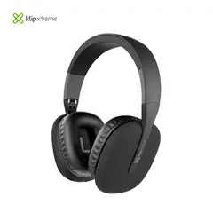 KLIP XTREME - Audífonos Bluetooth Klipxtreme ZoundTune Negro - Over-Ear con Micrófono KWH-010BK