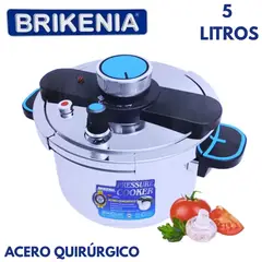 GENERICO - Olla De Presión Brikenia Bk k50l 5 Litros Acero Quirúrgico