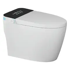 FRATELLI - Inodoro inteligente Premium Blanco + Tapa Asiento y Accs 680X400X450 - Fratelli Premium