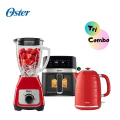 OSTER - Tri-Pack Oster Licuadora - Freidora y Hervidor 1.7 L