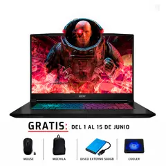 Msi - LAPTOP MSI KATANA 17 B13VFK 17.3” Core i7-13620H 44GB 1TB RTX4060 8GB NEGRO MIPCLISTA MI PC LISTA