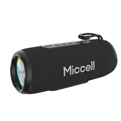 GENERAL - Miccell Parlante Portátil Outdoor IPX6 Subwoofer 50W con RGB y USB