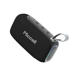 MICCELL - Miccell Parlante Bluetooth Portátil 20W IPX7 Resistente al Agua con RGB y 3000mAh