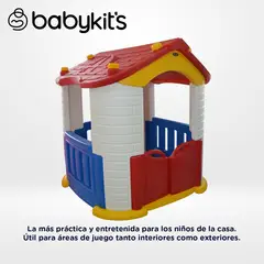 Baby Kits - Casita de Juegos Roja
