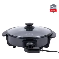 RECORD - Sartén Eléctrica Multicocción Negra Record REC-CLSENE101
