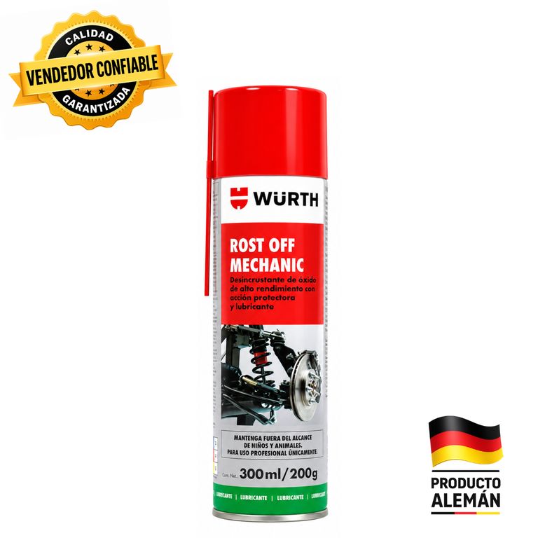 DESOXIDANTE WURTH - PARA MECANISMOS Y TORNILLOS DIFICILES