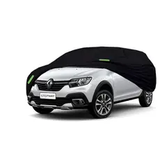 FUNCOVER - Cobertor Camioneta Renault Stepway Impermeable Funda Premium Negro