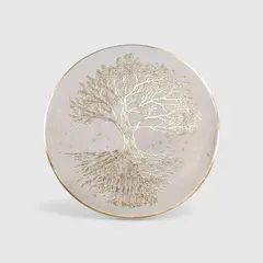 GENERICO - Individuales Árbol De La Vida Dorado Set x 6