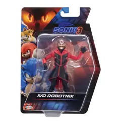 SONIC - Figura  Ivo Robotnik Sonic 3 La Película 12 cm