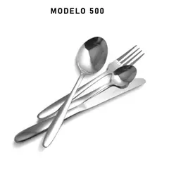 FACUSA - CUCHARA FACUSA SET 12 PIEZAS MODELO 500 PESADO ACERO INOXIDABLE