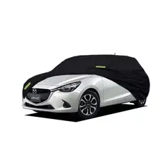 FUNCOVER - Cobertor Hatchback Mazda Demio Impermeable Funda Premium Negro