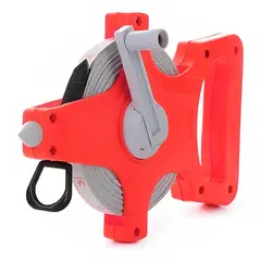 GENERICO - Cinta Métrica Fibra de Vidrio 30m100ft para exterior