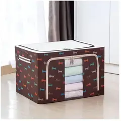 GENERICO - CAJA DE ALMACENAMIENTO COLOR MARRON