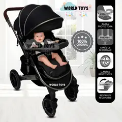 BABY - Coche Cuna para Bebés «BEVERLY» Edición Limitada Black