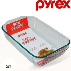 PYREX - Fuente Cuadrada Transp2 Lt -