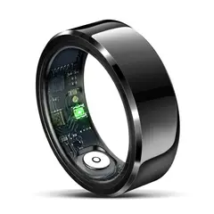 FUTURIA - Smart Ring Anillo Inteligente de Salud y Deporte Talla #9 Color Negro