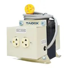 TAIDOX - Autotransformador monofásico 220V A 110V 1000W 1KW