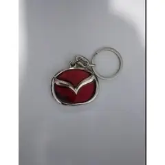 GENERICO - LLAVERO METALICO MAZDA ROJO